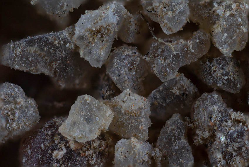 Rwanda sand close up